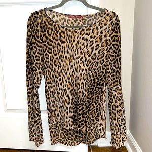 leopard polyester pleated frill trim